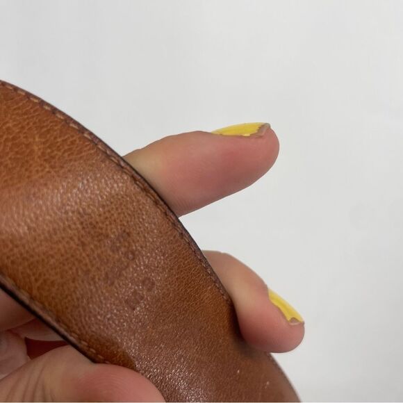 Coach Black Leather Belt with Gold Buckle - Picture 10 of 15